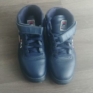 Fila Boys' F-13 Hi-Top Sneakers